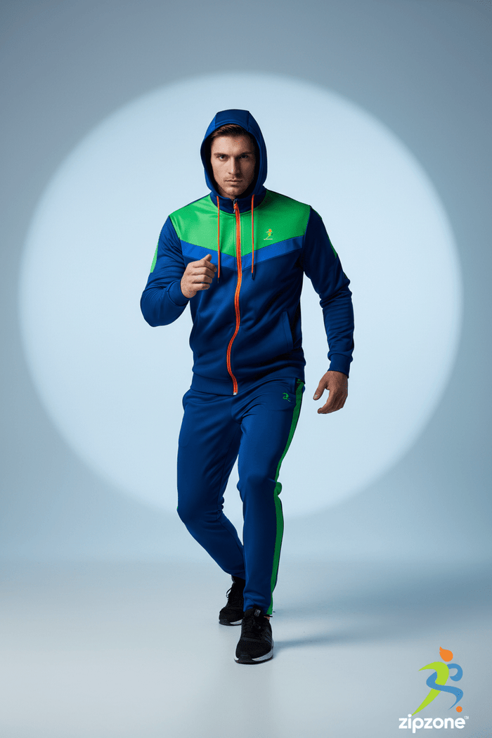 Zipzone Signature Unisex Tracksuit | Premium Polyester Athletic Set - Zipzone International