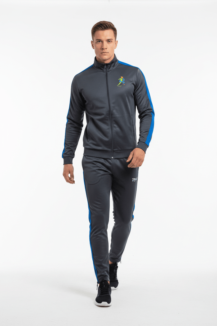 Zipzone Signature Unisex Tracksuit | Premium Polyester Athletic Set - Zipzone International
