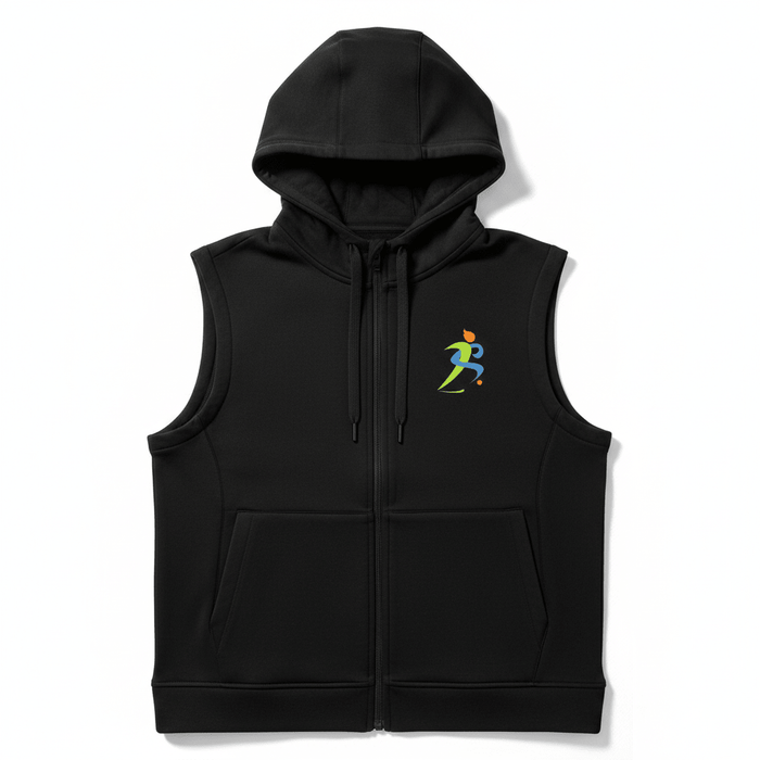 Zipzone Sleeveless Hoodie Vest | Unisex Athletic Outerwear - Zipzone International