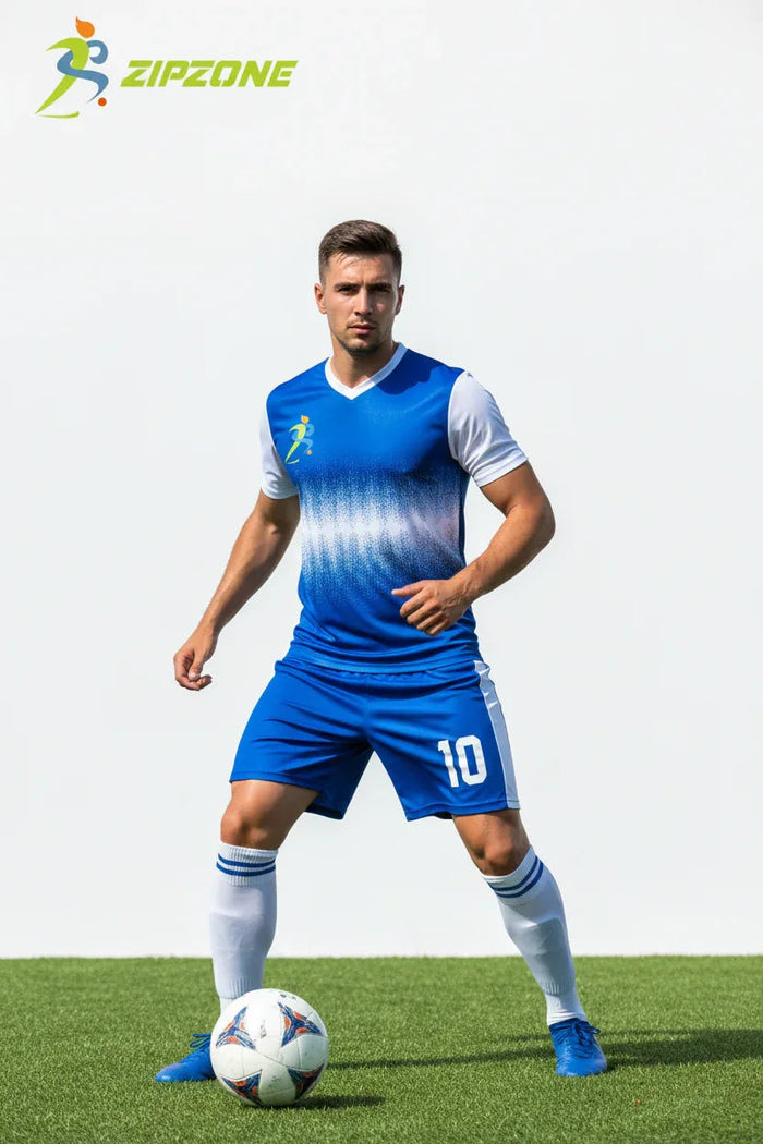 Zipzone Soccer Uniform Set - Jersey & Shorts - Zipzone International