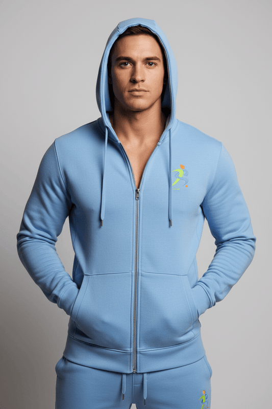 Zipzone Tech Fleece Zip-Up Hoodie | Lightweight Performance Layer - Zipzone International