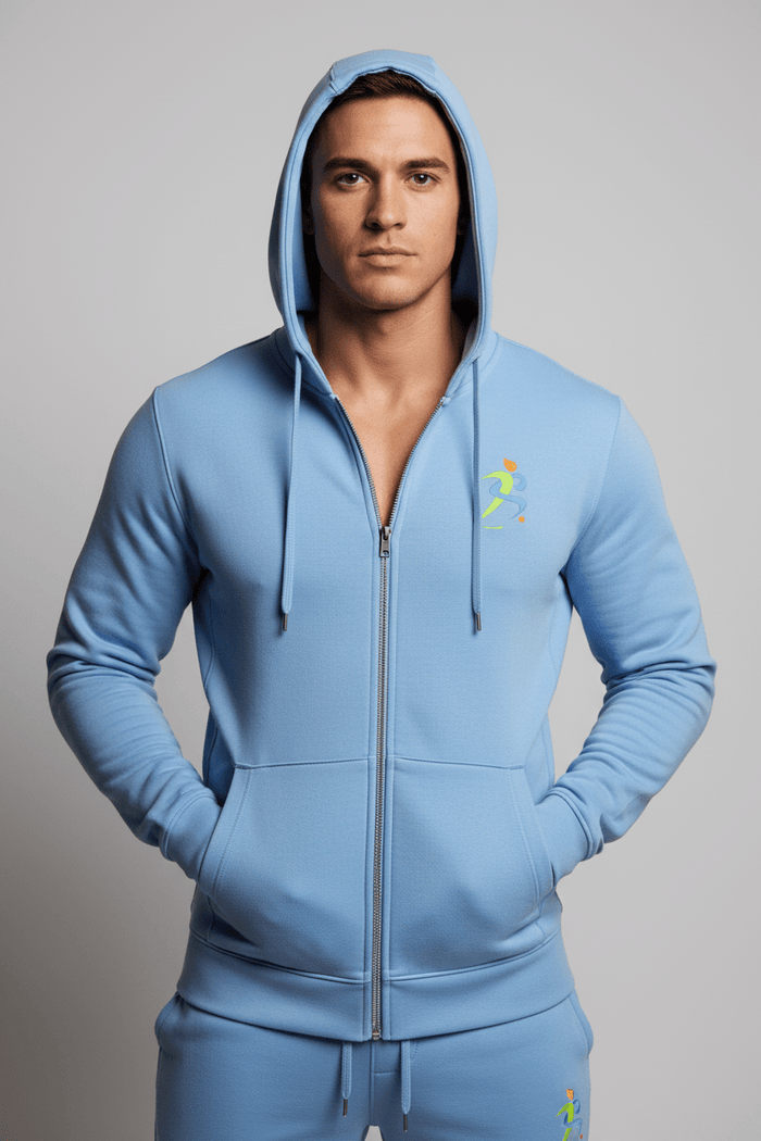 Zipzone Tech Fleece Zip-Up Hoodie | Lightweight Performance Layer - Zipzone International