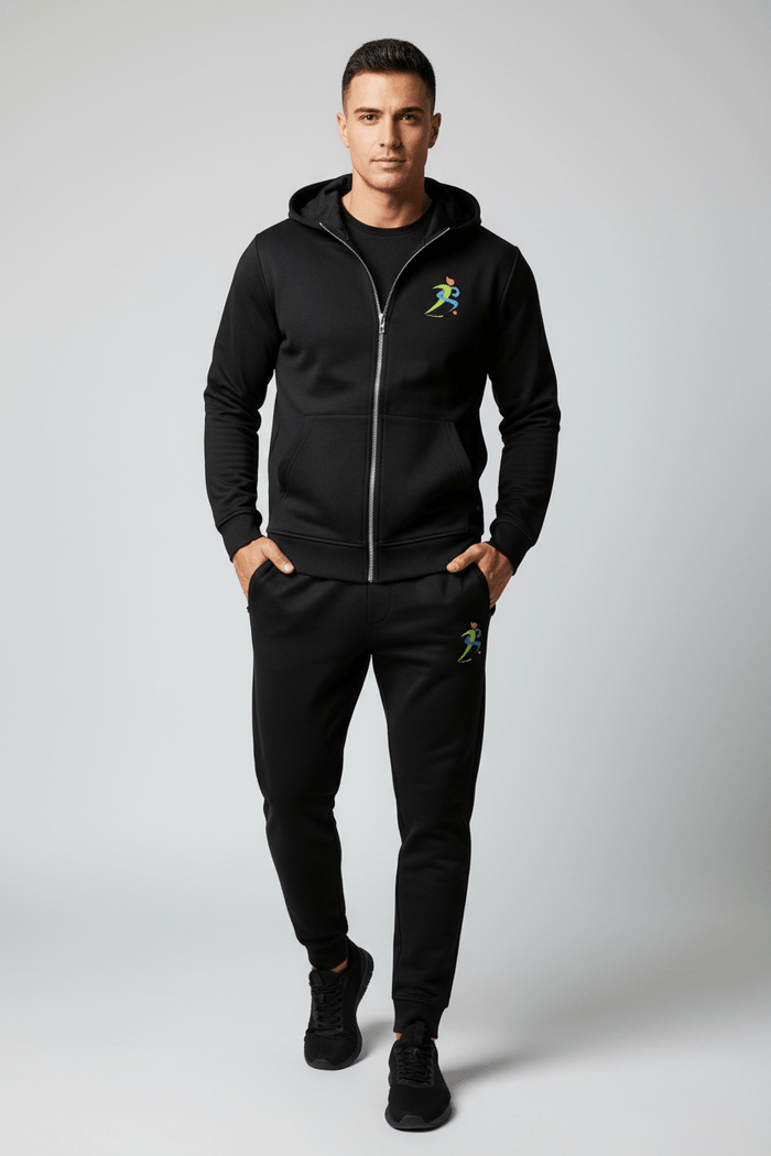 Zipzone Unisex Classic Tracksuit | Matching Zip-Up Hoodie & Jogger Set - Zipzone International