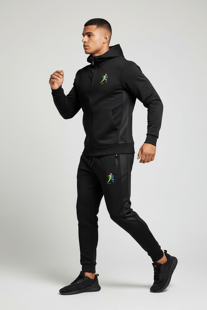 Zipzone Unisex Classic Tracksuit | Matching Zip-Up Hoodie & Jogger Set - Zipzone International