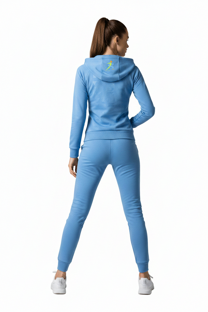 Zipzone Women's Slim Fit Zip-Up Tracksuit Set | Athletic Performance - Zipzone International