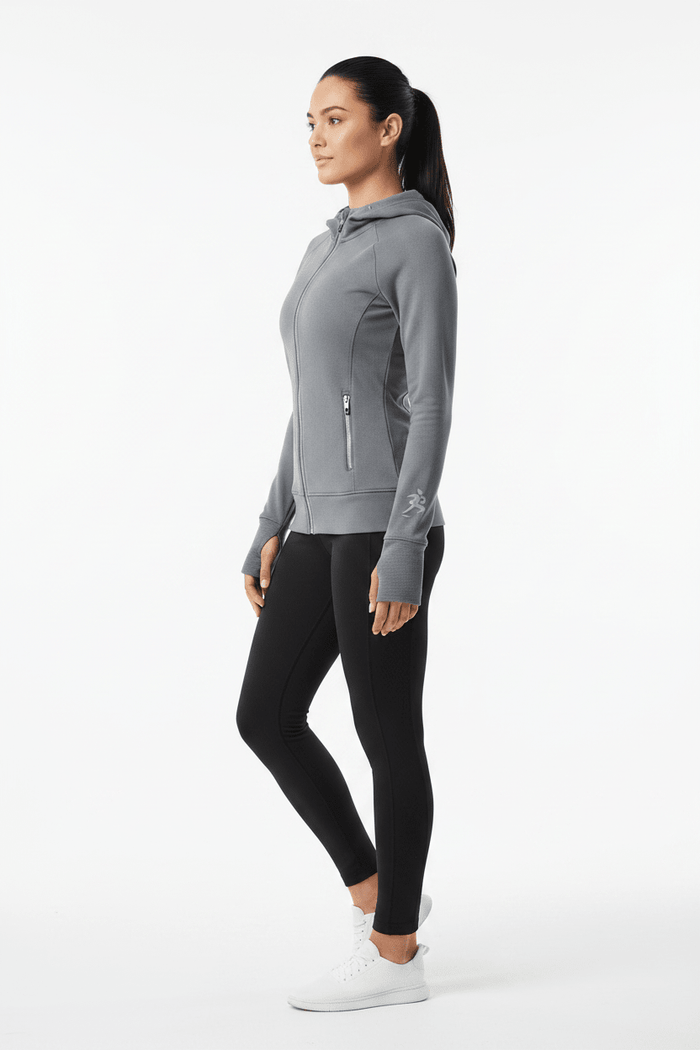 Zipzone Women's Zip-Up Hoodie | Slim Fit Athletic Outerwear - Zipzone International